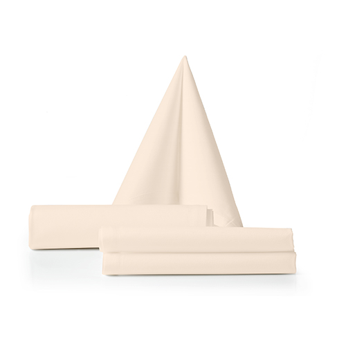 Servet champagne damast 