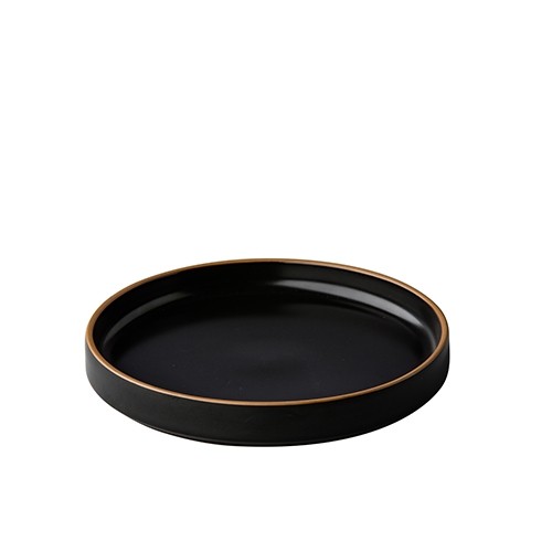 Bord Japan, black, Ø 15 cm