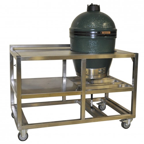 Barbecue Green Egg, incl. werktafel