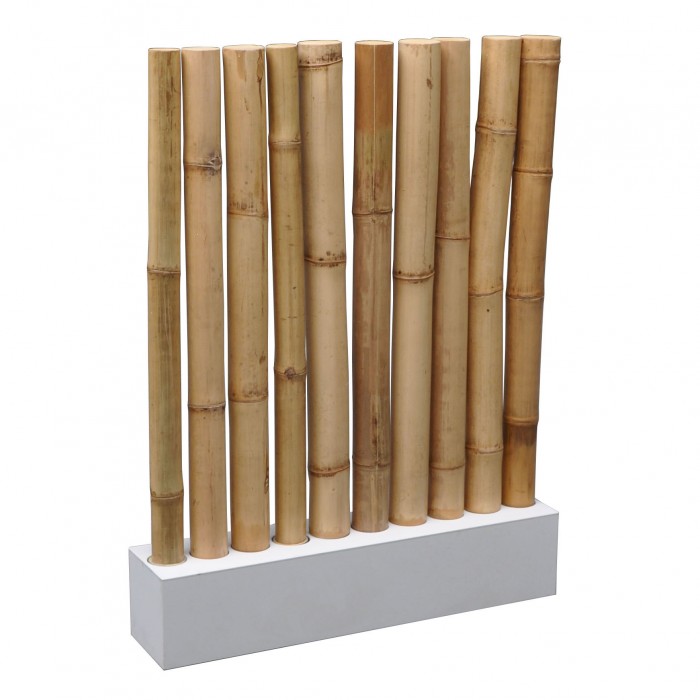 Afscheiding Bamboo, incl. 10 bamboo stokken