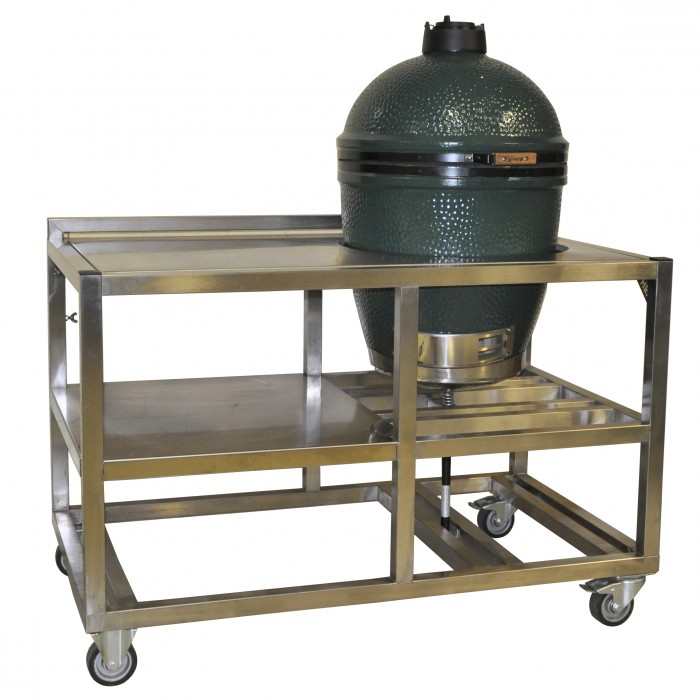 Barbecue Green Egg, incl. werktafel