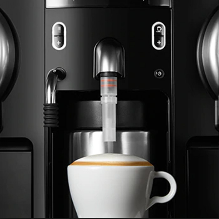 Koffiezetapparaat Nespresso, melkopschuimer, dubbel systeem Héman