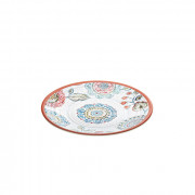 Schaal melamine, plat, mediterrane