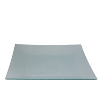 Glazen bord druppel, 32x32 cm Glazen bord druppel, 32x32 cm