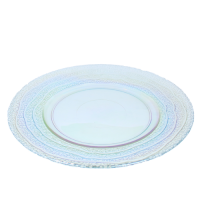 Bord Rainbow glas, Ø 28 cm. Bord Rainbow glas, Ø 28 cm.