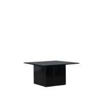 Salontafel Jasper zwart, met dun hg zwart blad Salontafel Jasper zwart, met dun hg zwart blad