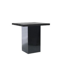 Dinertafel Jasper zwart, zwart Industrial MDF blad Dinertafel Jasper zwart, zwart Industrial MDF blad