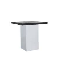 Dinertafel Jasper wit, zwart Industrial MDF blad Dinertafel Jasper wit, zwart Industrial MDF blad