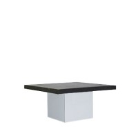 Salontafel Jasper wit, zwart Industrial MDF blad Salontafel Jasper wit, zwart Industrial MDF blad
