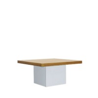 Salontafel Jasper wit , met Bamboe blad Salontafel Jasper wit , met Bamboe blad
