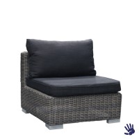 Asian Loungestoel, antraciet Asian Loungestoel, antraciet