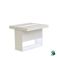 Highlight zittafel wit, met LED verlichting Highlight zittafel wit, met LED verlichting