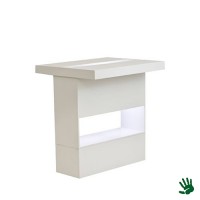 Highlight statafel wit, met LED verlichting Highlight statafel wit, met LED verlichting