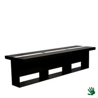 Highlight zittafel zwart lang, met LED verlichting Highlight zittafel zwart lang, met LED verlichting