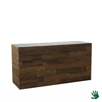 Palissander buffet, met aluminium blad Palissander buffet, met aluminium blad