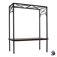 Industrial zittafel met frame Industrial zittafel met frame