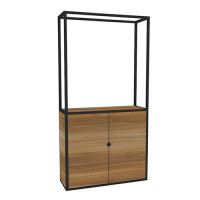 Hot Metal roomdivider, incl. bovenbouw Hot Metal roomdivider, incl. bovenbouw