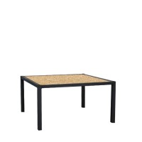 Hot Metal salontafel, 60x60 cm, met OSB blad Hot Metal salontafel, 60x60 cm, met OSB blad