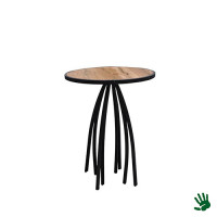 Hot Metal statafel, rond, 8-potig Hot Metal statafel, rond, 8-potig