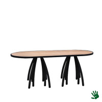 Hot Metal zittafel lang, ovaal Hot Metal zittafel lang, ovaal