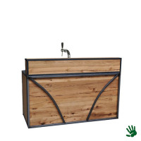 Hot metal buffet, met biertap evenementenzuil Hot metal buffet, met biertap evenementenzuil