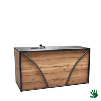 Hot metal buffet, met spoelbak Hot metal buffet, met spoelbak