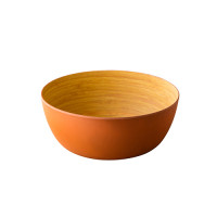 Schaal Bamboo eco oranje ø28 x 11,5 cm