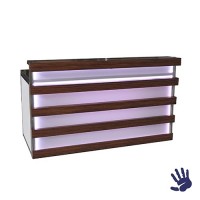 Bar John, incl. LED verlichting, met front cooking unit Bar John, incl. LED verlichting, met front cooking unit