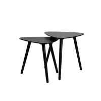 Home - Bijzettafels black, wood, 2 Home - Bijzettafels black, wood, 2