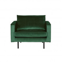 Home - Fauteuil, forest green, velvet Home - Fauteuil, forest green, velvet