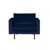 Home - Fauteuil, night blue, velvet Home - Fauteuil, night blue, velvet