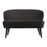 Home - Bankje, Grey Velvet Home - Bankje, Grey Velvet