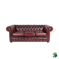 Home - Chesterfield bank Oxblood, 3 persoons