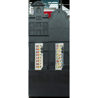 Gevel Amsterdamse snackmuur 2x Gevel Amsterdamse snackmuur 2x