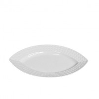 Ovale schaal Satinique, 23 cm. Ovale schaal Satinique, 23 cm.