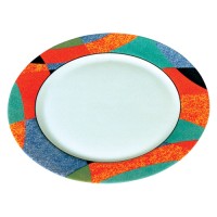 Platbord groot Santiago Arcopa, Ø 32 cm. Platbord groot Santiago Arcopa, Ø 32 cm.