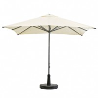 Parasol ecru incl. voet 