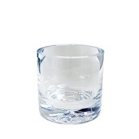 Bestekpot glas, groot 