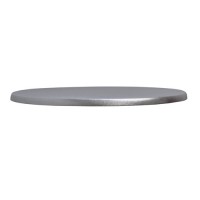 Topkleedje strak, zilver