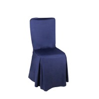 Stoel Napoleon, met stoelhoes blauw