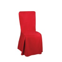 Stoel Napoleon, met stoelhoes rood Stoel Napoleon, met stoelhoes rood