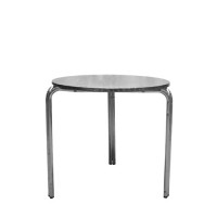 Aluminium terrastafel, Ø 80 cm. Aluminium terrastafel, Ø 80 cm.