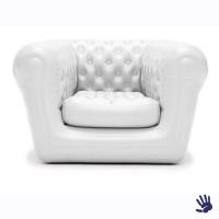 Blofield 1 seater inflatable, wit Blofield 1 seater inflatable, wit