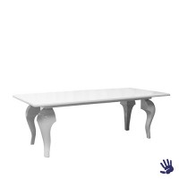 Louis zittafel wit, recht Louis zittafel wit, recht