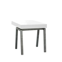 Steel White zittafel