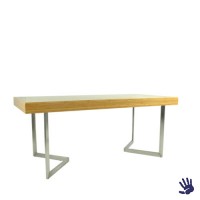 Bamboo zittafel lang, met V-vorm onderstel Bamboo zittafel lang, met V-vorm onderstel