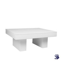 Unow lounge tafel mini, wit Unow lounge tafel mini, wit