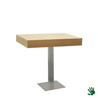 Oak zittafel, met RVS onderstel Oak zittafel, met RVS onderstel