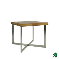 Palissander zittafel, met V-vorm onderstel Palissander zittafel, met V-vorm onderstel