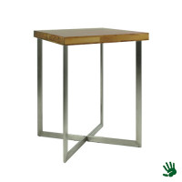 Palissander statafel, 80x80, met V-vorm onderstel Palissander statafel, 80x80, met V-vorm onderstel